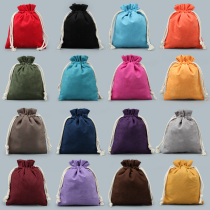 Large plate bead velvet bag bag top bag bag bag bag storage bag
