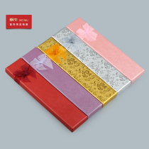 New bow jewelry box gift box locket gift box necklace box storage box jewelry box