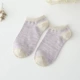 Vớ nữ Nhật Bản đơn giản 2018 cotton dễ thương Tất cotton đầy màu sắc thoải mái vớ ngắn thuyền không thấm mồ hôi tất ngắn cổ