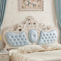 European-style headboard soft bag single buy headboard backboard can be customized soft bag double 2 meters princess light luxury new