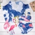 Cặp đôi đồ bơi cỡ lớn phù hợp với phụ nữ mặc bikini áo ba mảnh thời trang gợi cảm tụ tập đồ bơi bên bờ biển đồ đôi nam nữ đi biển Vài đồ bơi