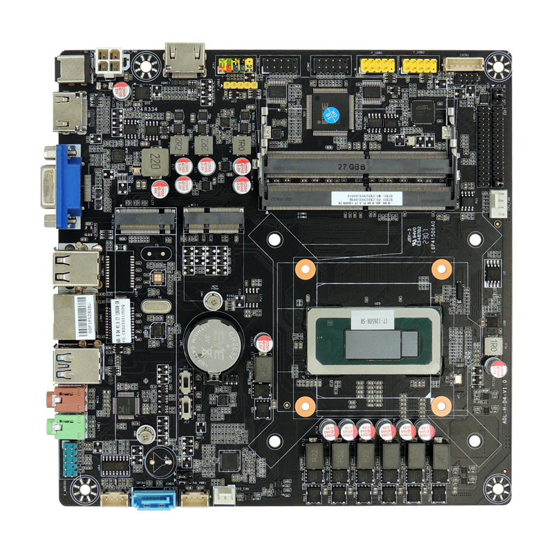 Brand New Core I5 12450H I7 12700H 13700H Thin Itx Motherboard Embedded Board U Set