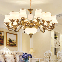 Modern dining hall lamp whole house chandelier bedroom atmospheric living room set home European chandelier luxury