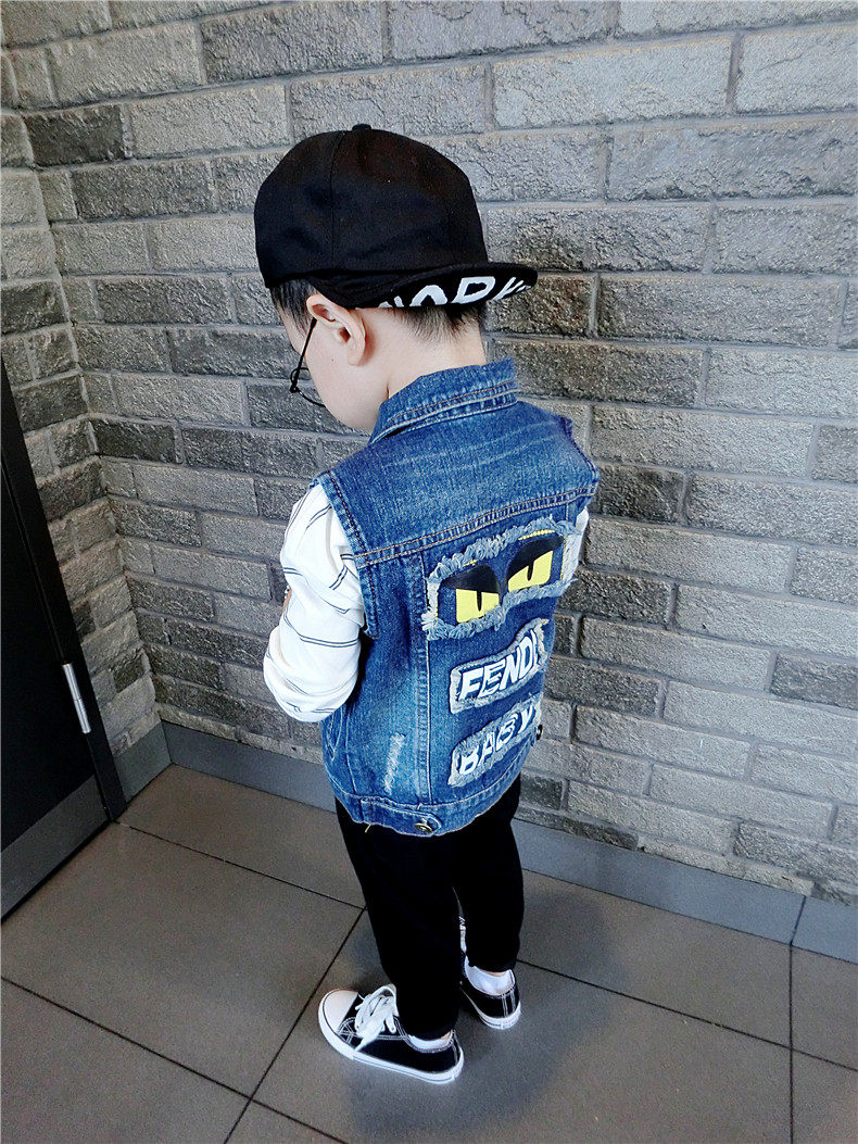 Gilet enfant en toile - Ref 2068754 Image 12