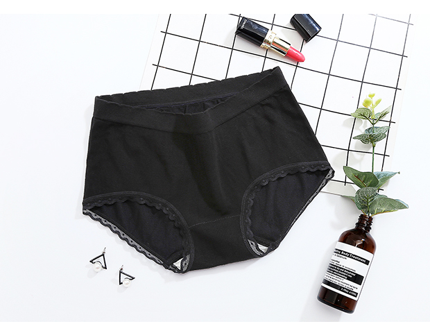 Quần lót rộng mềm mại và thoáng khí của phụ nữ liền mạch ở eo bụng Gói hông quần short cỡ lớn MM chất béo 7688 quần sịp doremon
