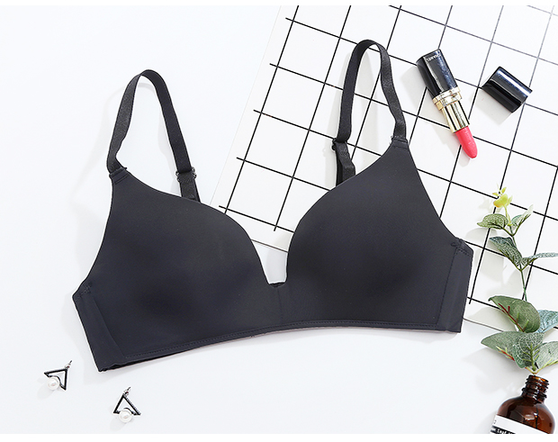Áo ngực tập hợp ngực nhỏ gợi cảm không có vòng thép trên đồ lót mịn màng không có dấu vết cúp lót đồ lót nữ mỏng T293 áo ko đệm