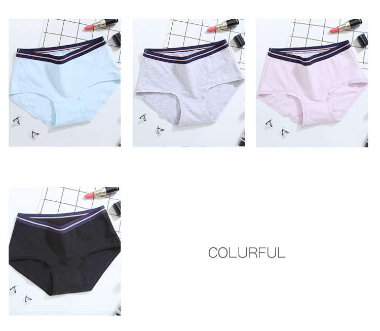 Mùa thu và mùa đông cô gái mới sinh viên cotton đồ lót nữ quần lót thể thao quần short thoáng khí mềm mại quần short 4028 quan lot khe nam