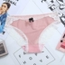 Quần lót lưới nữ gợi cảm eo thấp thoáng khí cô gái quần short mỏng 2387 quần lót trong suốt Vòng eo thấp
