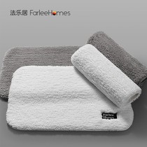 Hotel bathroom floor mat toilet door mat shower room absorbent foot mat non-slip mat bedroom carpet into the door floor towel