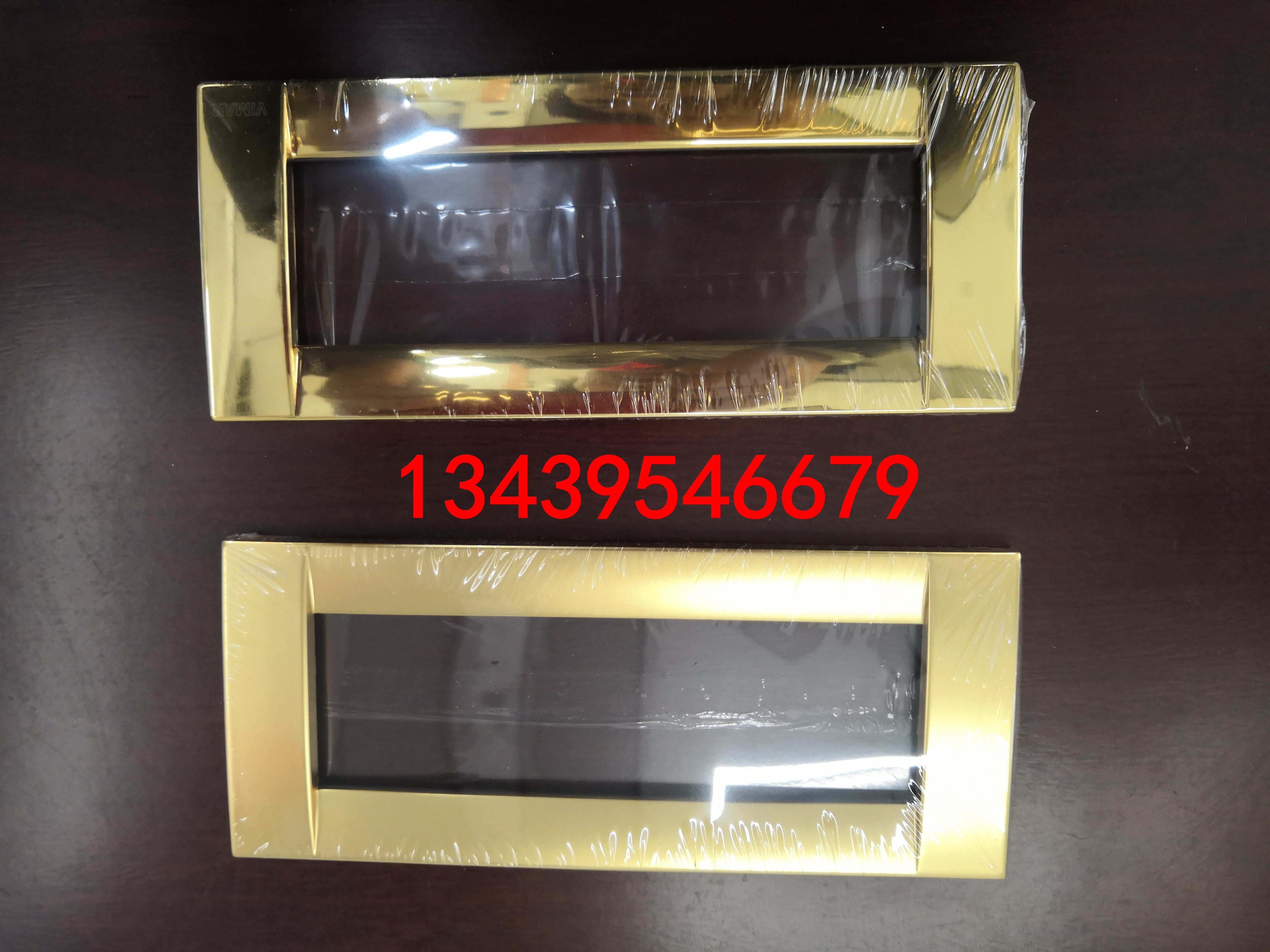 VIMAR 120 type six-mold metal frosted gold bright Phnom Penh frame Designer club hotel Hotel villa tour