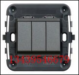 Triple switch VIMAR weimai art high-end villa hotel clubhouse cruise ship home designer selection supplies