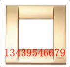 Weimai VIMAR Import Metal Switch Socket Rims Frosted Gold Designer High-end Hotel Villa Clubhouse