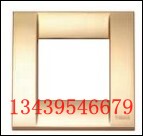 Weimai VIMAR imported metal switch socket frame Frosted Gold designer high-end hotel Villa club