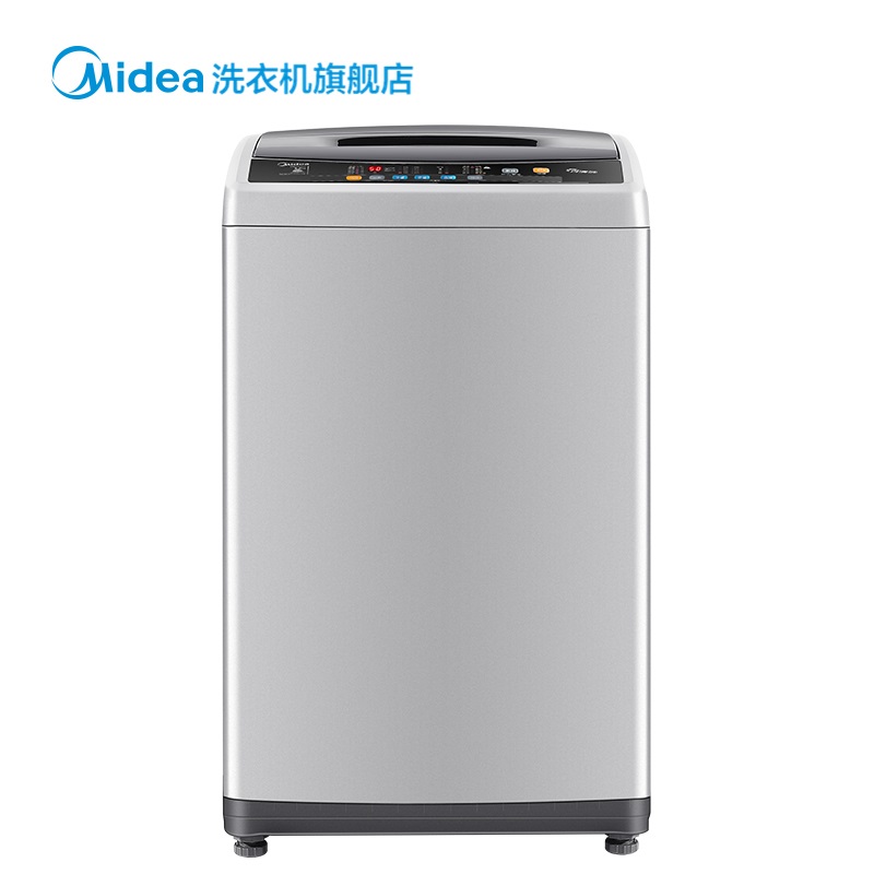 Midea/美的洗衣机8KG公斤全自动直驱变频静音波轮洗家用MB80V31D