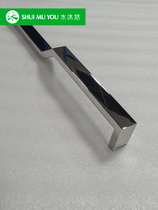 Water shower HIGH-END BATHROOM 304 STAINLESS STEEL MIRROR LIGHT GLASS SHOWER ROOM INTERMOVING DOOR UNILATERAL HANDLE HANDLE L1501