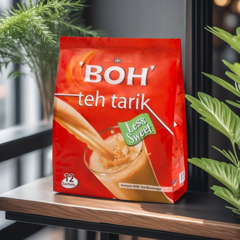 Super Delicious Boh Malaysian Imported Milk Tea, Rich and Authentic, Low-Fat, Low-Sugar, Genuine, Multiple Flavors