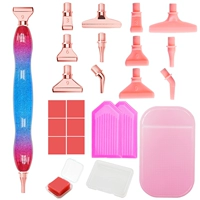 (Звездное небо красное) Набор инструментов для сверления с резьбой и ручкой