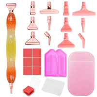 (Звездное небо оранжевое) Набор инструментов для сверления с резьбой и ручкой