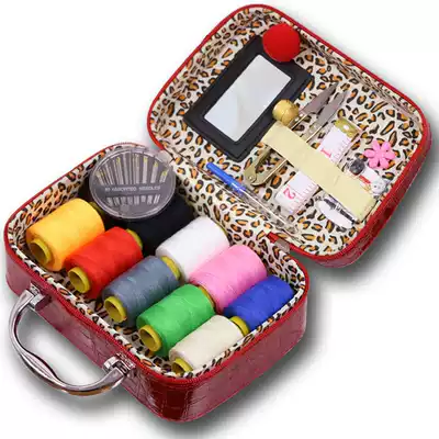 Needle box set home sewing sewing needle bag wedding dowry portable hand sewing dormitory multifunctional large storage box