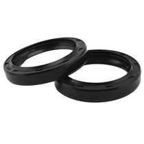 Suitable for Qianjiang Lanbaolong small Huanglong BJ250-15 BJ300GS front shock absorption oil seal front fork oil seal dust seal
