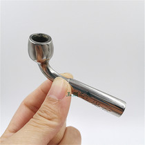 Leaf of stainless steel leaf tobacco pan traditional old rolls of leafy smoke with pot foes such as East China Sea elderly with smoke accessories