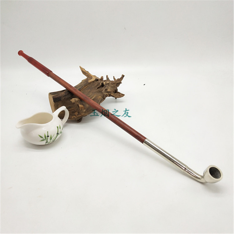 Traditional old dry smoke bag dry tobacco Manau cigarette pear yellow tobacco pole