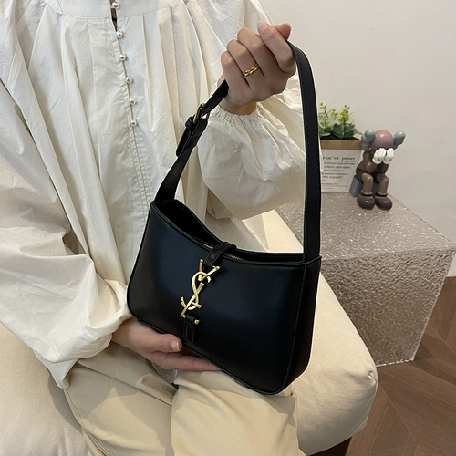 Полиуретановая модная универсальная портативная сумка подмышку на одно плечо, 2024 года