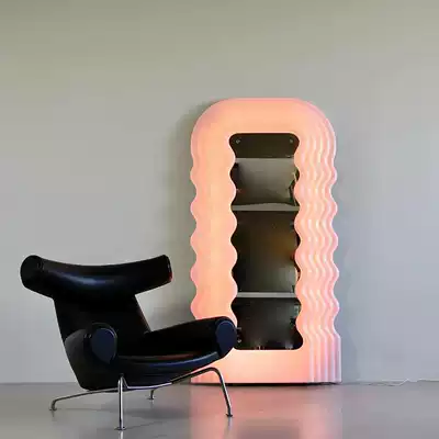 XX Nordic fashion simple home floor wall hanging mirror full-length mirror personality beauty thin full-body Mirror