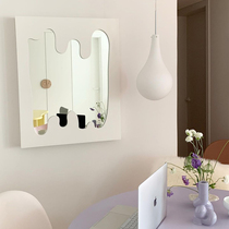  Valley and designer wave ins Nordic full-length mirror makeup mirror creative fitting mirror floor-to-ceiling mirror half-body mirror