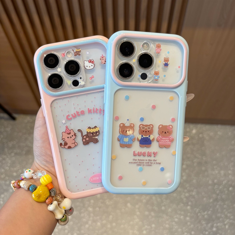 Three Little Panda Cubs Are Suitable for Iphone16Promax Apple 17 Phone Case 15 Huawei Mate70 Xiaomi 17Pro New Model 14 Honor Magic8 Oppo Reno15 Redmi Vivos50