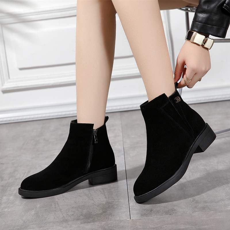 Bottes mi-saison femme en Caoutchouc - Ref 3251313 Image 1