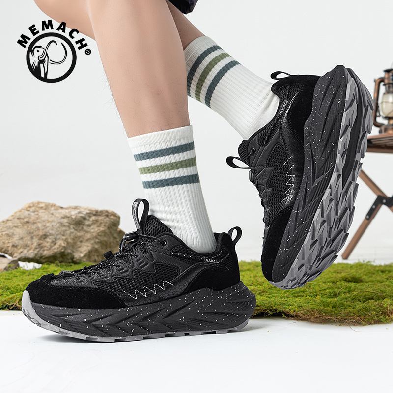 Memach Yue All-Terrain Outdoor Sports Shoes, Hiking Shoes, Non-Slip and Durable Running Shoes, Cross-Country Running Shoes