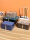 Storage box with lock household desktop jewelry cosmetic storage box tinplate box file password lock storage box