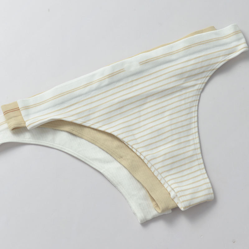 Summer O Brazilian-Style Half Thong Women's Underwear Half-Covering Small Triangle Seamless Brazilian Summer O Brazilian-Style Half Thong Women's Underwear Half-Covering Small Triangle Seamless Brazilian