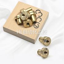 Stable custom-made high-definition threaded bushings locking straps precision optical fine-thread nut-type fastening accessories