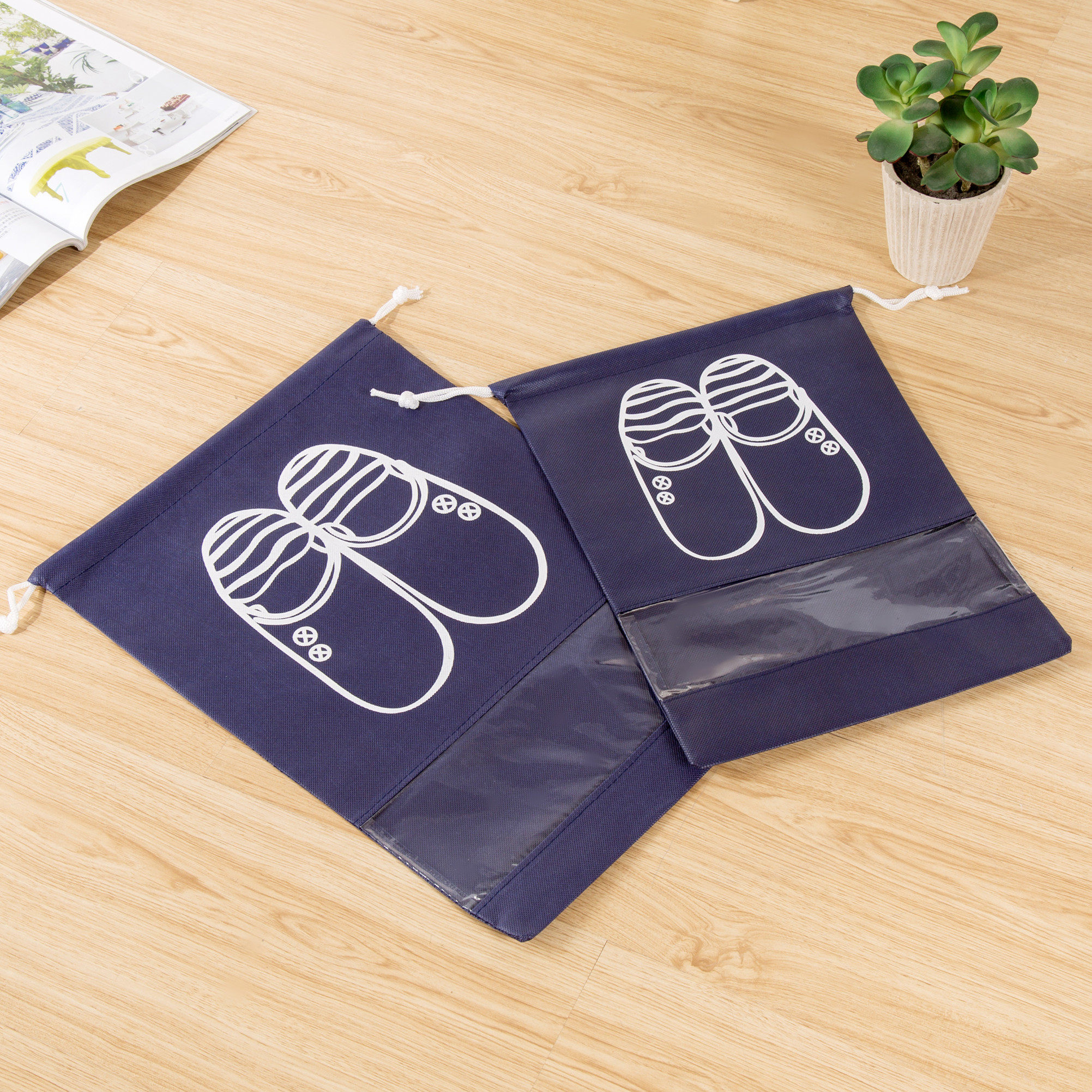 Travel shoe storage bag shoe bag shoe bag shoe box dust bag shoe cover travel storage bag shoe organizer bag