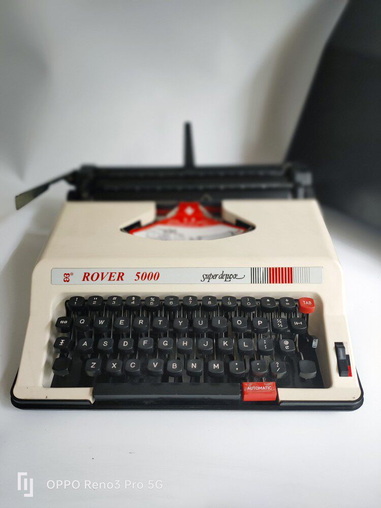ROVER 5000 Full English mechanical typewriter old English typewriter-Taobao
