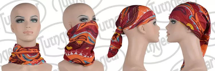 Phiên bản nâng cấp TUTN Teng ngoài trời độ ẩm liền mạch thấm hút ma thuật khăn trùm đầu chống nắng UV - Kerchief / Earflap khăn ống nam