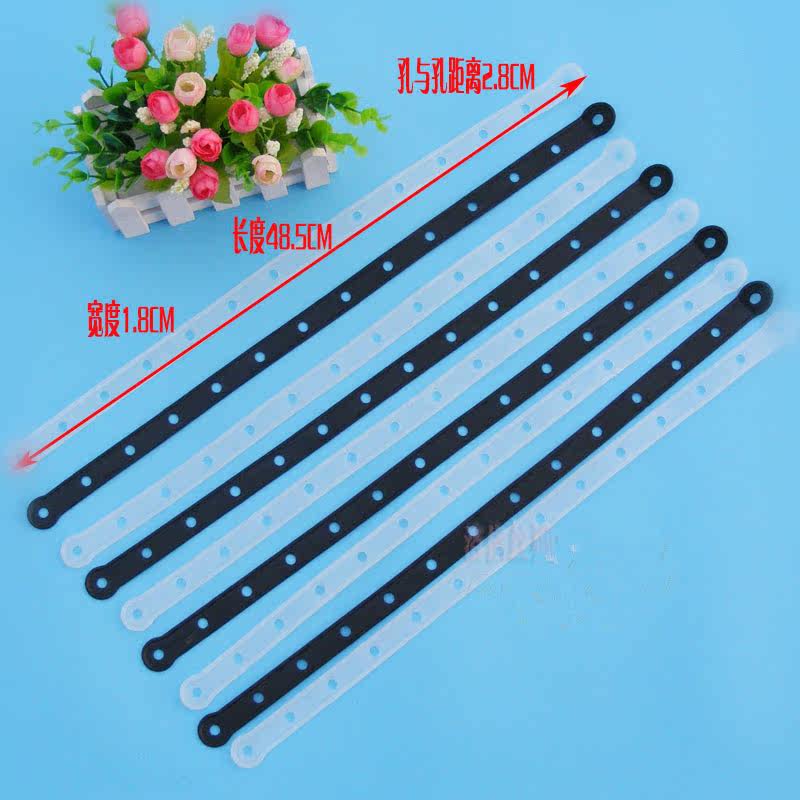 Clothing store special hanger accessories props clothing plastic connection strip hanging whole set of clothing hyperlink strip size pimp