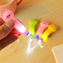 Luminous ear picker Three-piece set Adult ear picker tool set Childrens ear picker ear cleaning ear picker