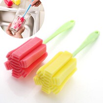 Glass cleaning brush Long handle brush Bottle cup brush Long bottle teacup brush Wash cup sponge brush Kitchen brush