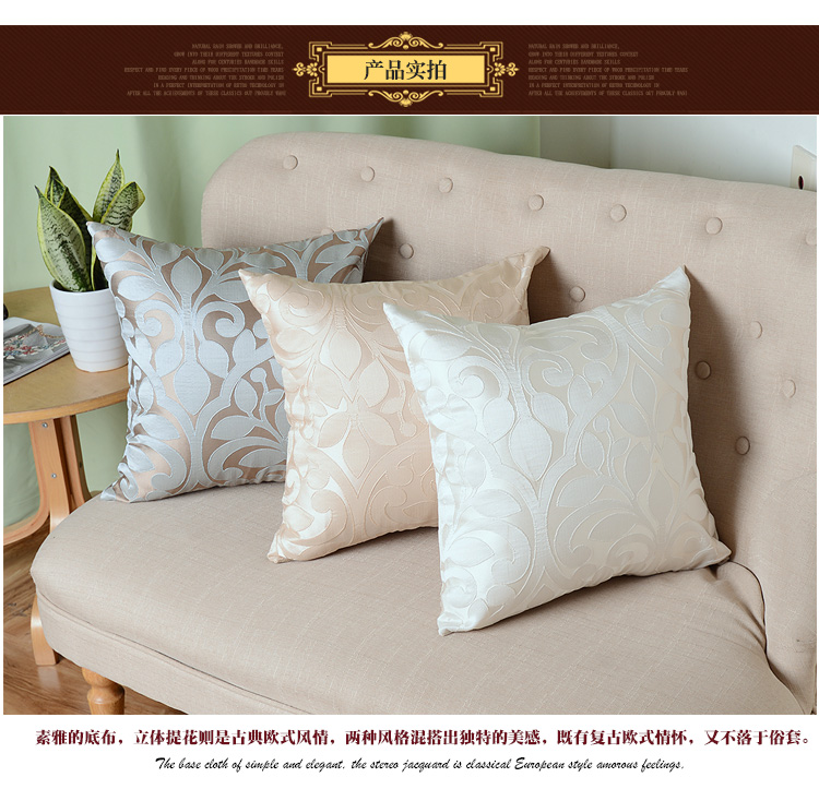 Đặc biệt cung cấp Châu Âu gối sofa nhà gối nhỏ phòng khách đệm phòng mô hình gối giường tựa lưng lớn đặt tùy chỉnh