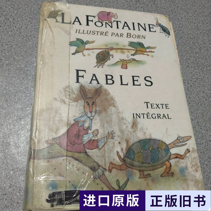 La Fontaine Fables French Proverbs by Jean De La Fontaine 19
