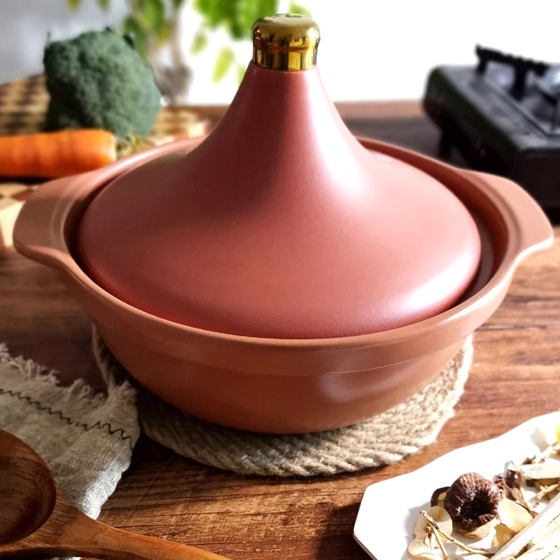 アメリカン RFOYSBM 直径30cm モロッコゴールドトップ タジポット スープポット ドライポット ドライロースト 大容量 キャセロール