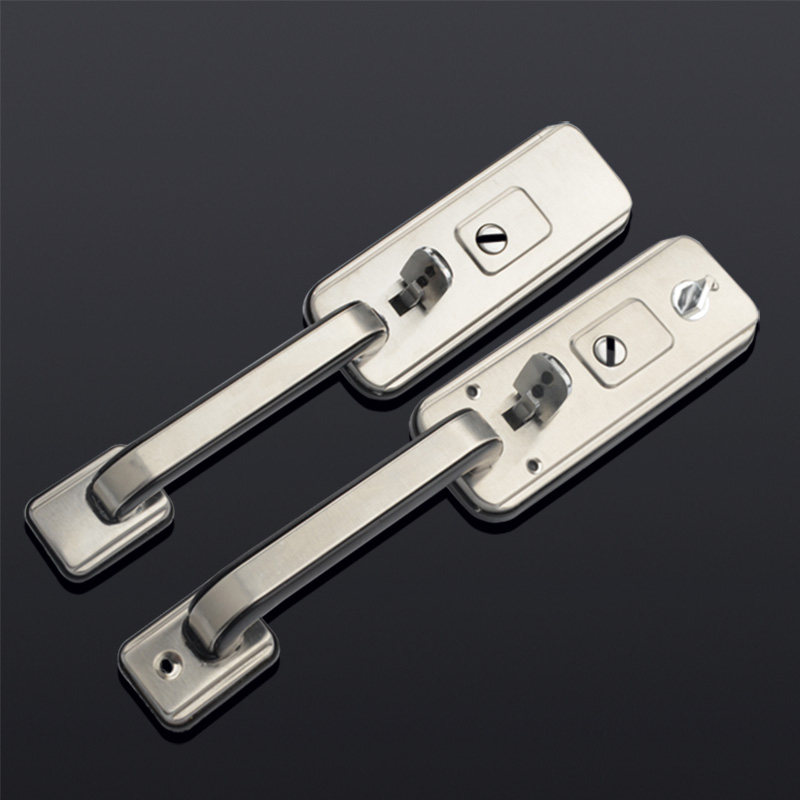 Stainless Steel Doorknob Universal Thickened Panel Handle Ropskine Door Lock Door Accessories Security Door Handle
