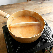 Taste drop cover Japan imported drop wood cover snow pan lid natural
