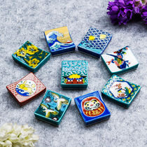 Classical five-color Japanese imported Jiugu Yao Qingjiao kiln chopsticks Chopsticks and chopsticks and wind beauty chopsticks
