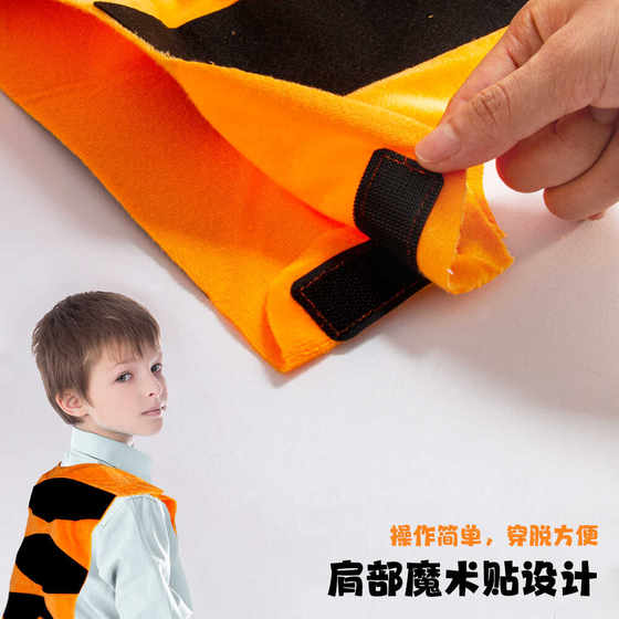 儿童生肖表演服饰12动物小蛇小龙春季运动会幼儿园小学生走秀道具