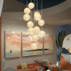 Loft Apartment Chandelier Modern Minimalist Villa Light Luxury Duplex Corner Long Staircase Chandelier 2022 New Model