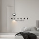 Full Spectrum Eye Protection Bedroom Bedside Small Chandelier Can Be Lifted and Lowered to Adjust Chandelier Living Room Background Wall Scandinavian Chandelier